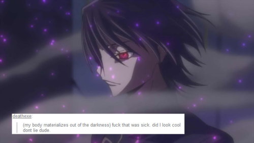 Code Geass Text Posts: Lelouch Edition