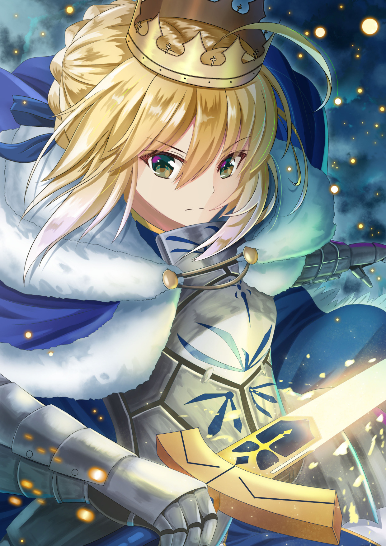 thetangles:  ★  Synn032 ☆ ⊳ saber (fate series) ✔ republished w/permission