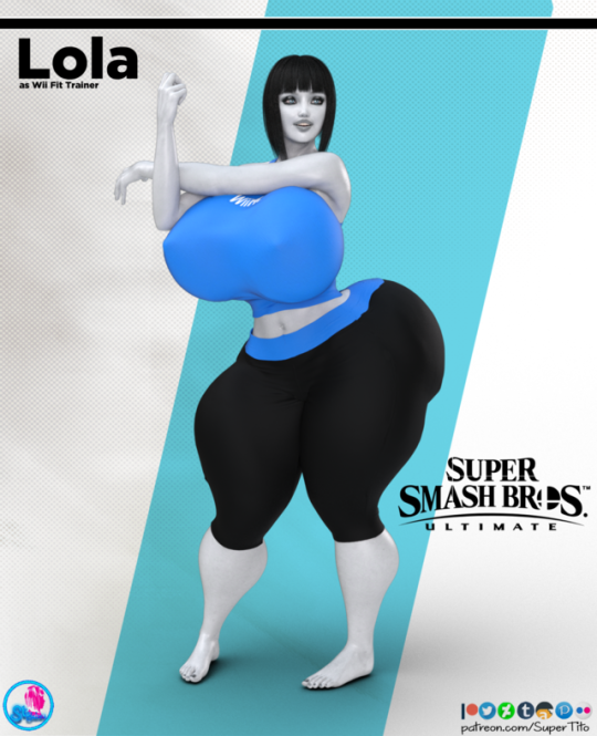 Today is pic is Lola as Wii Fit Trainer“Tuck porn pictures