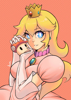 Fandoms-Females:  Princess_Peach_By_Azurebladexiii ( Tmg #17 - Princess With A Plan