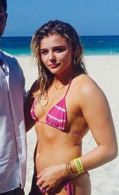 celebrityhotties:  Chloe Grace Moretz bikini