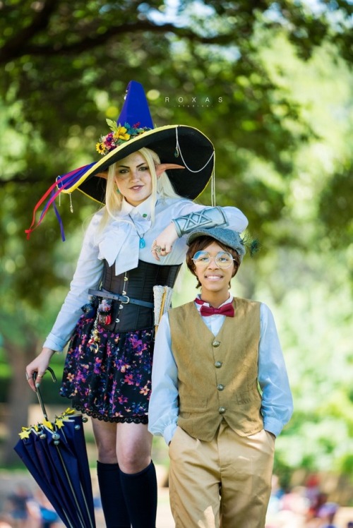 lord-darth-tantrum: One day you’ll maybe be as awesome as me, kid.  Taako: @lord-darth-tantrum Angus: @thatfabulousmicronation Photography: ROXAS Studios 