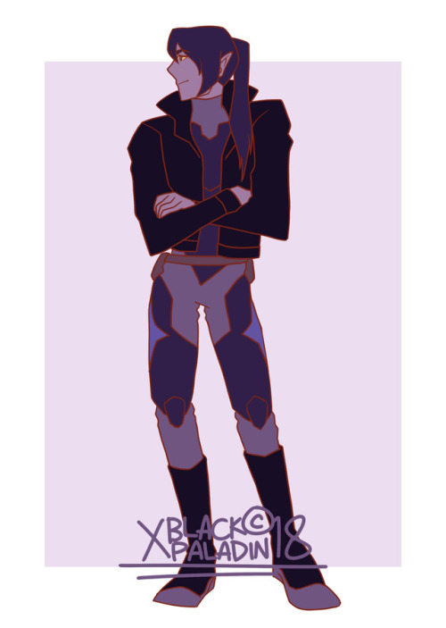 xblackpaladin: for @voltronbingoCard: KeithPrompt: Galraspace pirate explorer galra keith as i envis