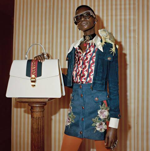 black-to-the-bones:  Gucci’s new ad campaign is all the melanin magic we could