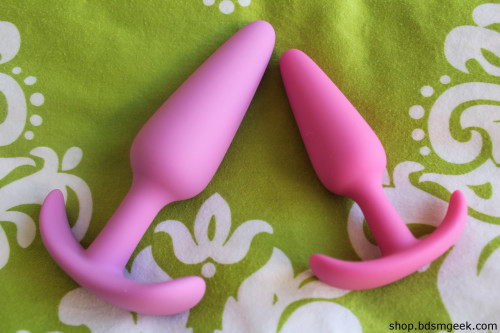 bdsmgeekshop:  alice-is-wet:  bdsmgeek:bdsmgeekshop:  Silicone Tall Bum Trainer Plug    New plug now in the shop! Great for beginners!  Eeee, these are my favorite for long term wear, all day, all night, etc.I really REALLY want to get the largest version