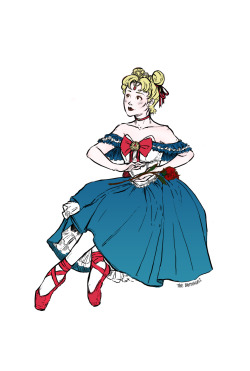 thebatmanni:  What if Sailor Moon were a traditional ballet… 