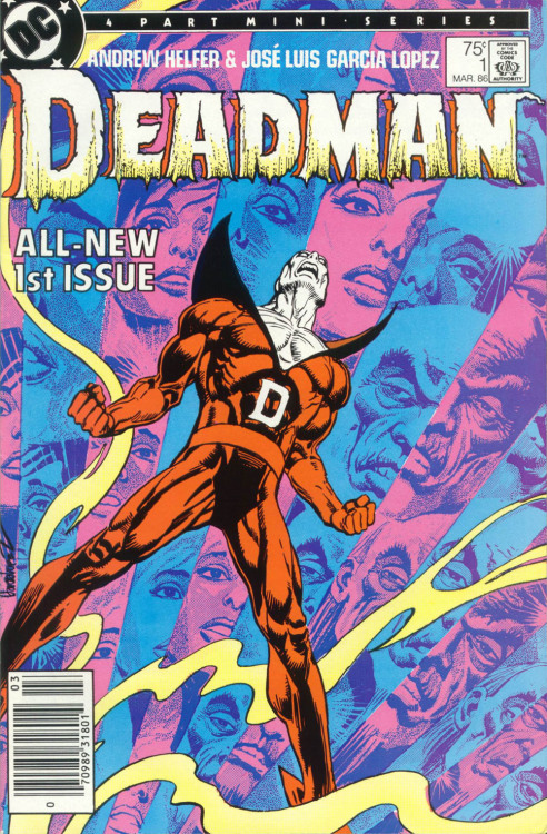 “Deadman #1, March 1986, cover by Jose Luis Garcia-Lopez
”