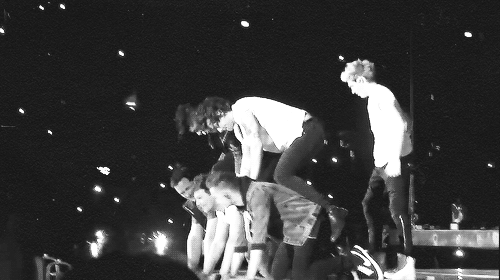 lilyhoran17:  HOW DOES HE DO THAT!? I mean he just kinda floats up there. The other boys don’t even like shift or move when he lands. It’s like a feather landing. Wtf is Niall even real?? 
