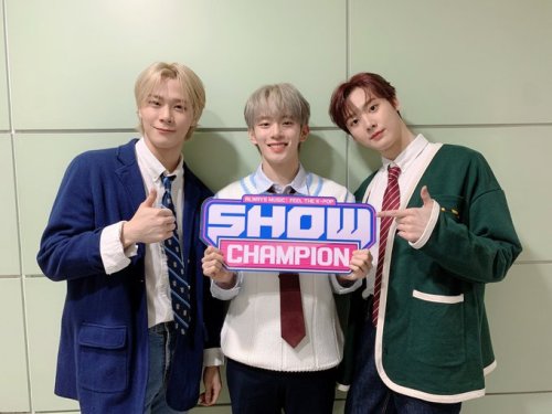 SHOWCHAMPION twitter update with Kangmin (1, 2, 3, 4)