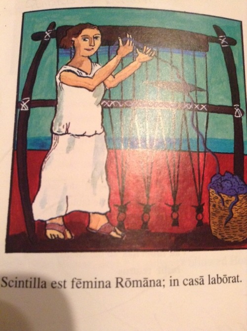 interretialia: lana-loves-lingua-latina: this is art from the same textbook Hahahae, recte!