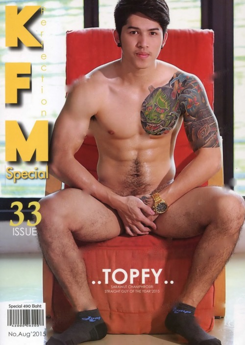 mantop10691:  擁有上翹大粗屌的泰國刺青多毛帥氣寫真男模…TopFy Sarawut ChamphrosriKFM….Special No.33 – TopFy Sarawut Champhrosri