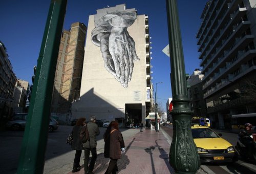 policymic: Lax anti-graffiti laws in Greece have led to stunning street art Graffiti is an ancient G