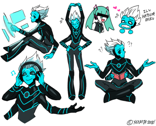 xenvitaa: 3below doodles, i love krel. [Please do not repost without credit &amp; use for commer