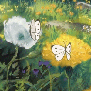 wholocked-the-library: Studio Ghibli + Butterflies