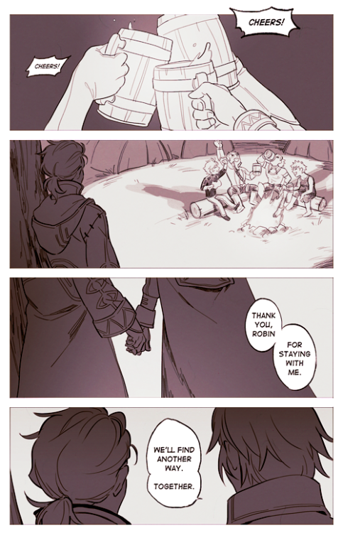 acetactician:CHROM DOES THE THING PT 1!!!!!!!!!collab btwn rynn and me, i inked/blocked in her GORGE