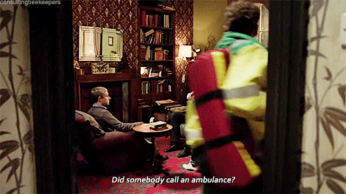 consultingbeekeepers: S: You didn’t find me for another five minutes. Left to you,