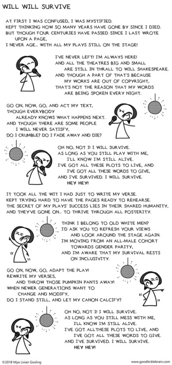 goodticklebrain: It’s SHAKESPEARE’S 454th BIRTHDAY! To celebrate, here’s Shakespea