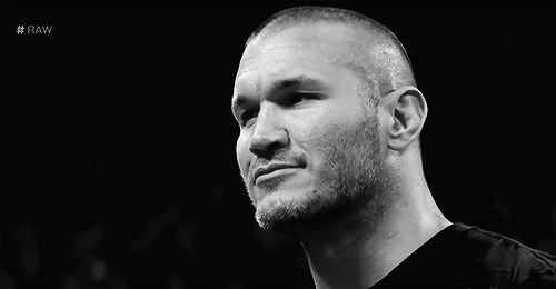 r-a-n-d-y-o-r-t-o-n:  Two times Randy Orton lose (it) during a segment. 