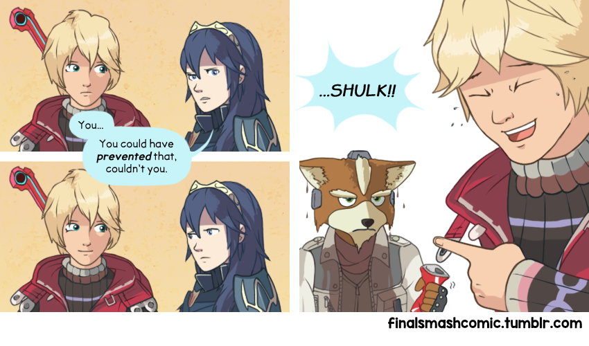 finalsmashcomic:  Future Spite Don’t you know, Lucina? Just because you can, doesn’t