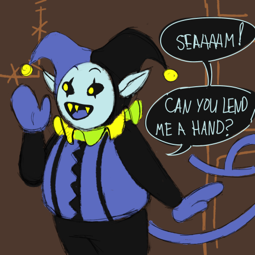 I Was Thinking Of A Third Panel Where He Holds Up The Hand Like "Thanks!" But I Got Lazy.