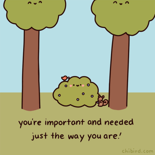 chibird:Plant diversity is important, and human diversity is too! I’m glad we’re all dif