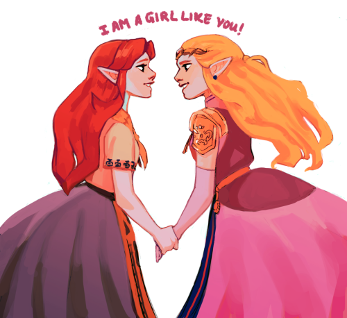 liridi:barbie princess and the pauper au,,, get it,,, because Malon is an imprisoned servant who wan