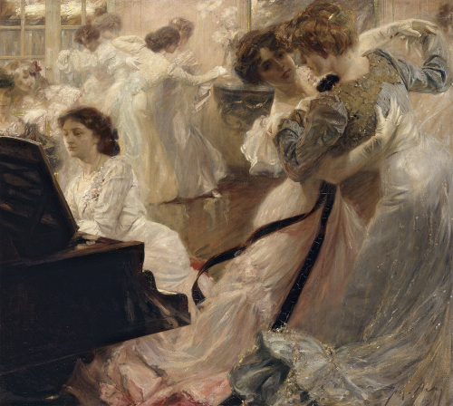 Joseph-Marius Avy  -  The White Ball,  1903  (detail)French, 1871-1939 Oil on canvas