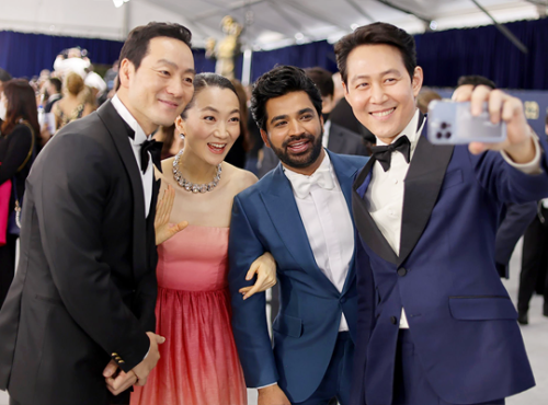 ANUPAM TRIPATHI, KIM JOO-RYOUNG, PARK HAE-SOO, LEE JUNG-JAE, JUNG HO-YEON28th Annual Screen Actors G