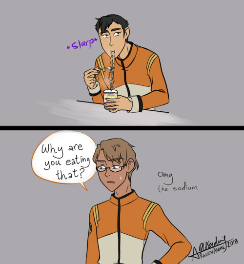 danaueda: A couple hours later: Between reading somewhere that Shiro enjoys homemade cooking (IDK wh