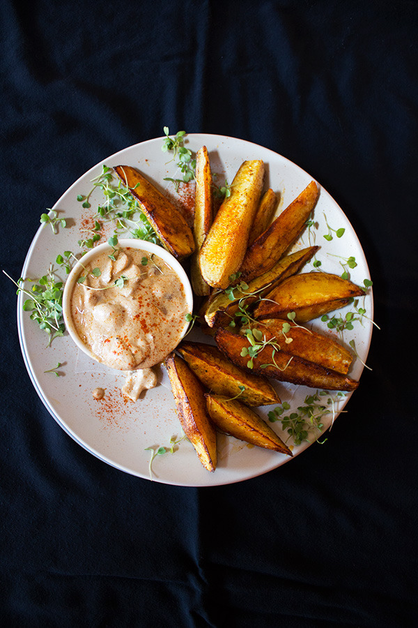 happyvibes-healthylives:
“ Spicy Sweet Potato Wedges
”