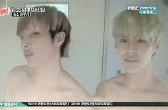 chaootic:  Boys Republic in the shower :) 