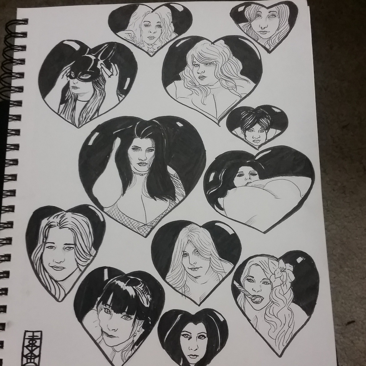 My bbw valentines day cards althougg a bit late
