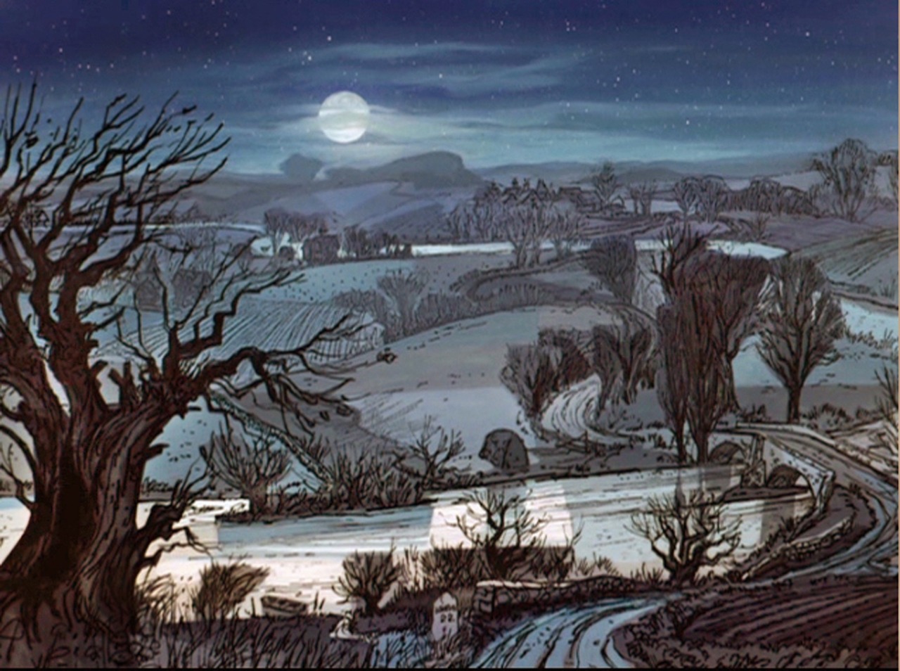 strangeandrare:  The animation of the old school Disney films still fucking stuns