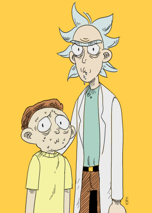 ihateyourfriends:rick and mortyrick reminds me a lot of my high school civics teacher. not only do t