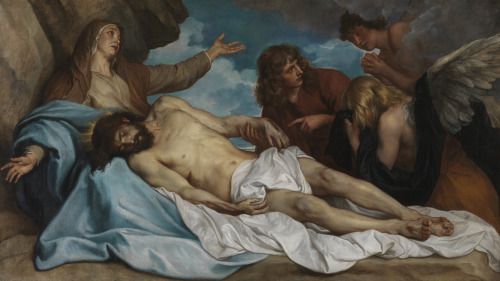 The Lamentation of the Dead ChristAnthony van Dyck (Flemish; 1599–1641)1635Oil on canvasThe Royal Mu