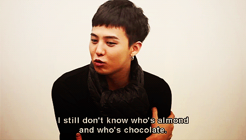 “I was born with this impressive voice TOP & GD are like almond and chocolate D D D D Dipl