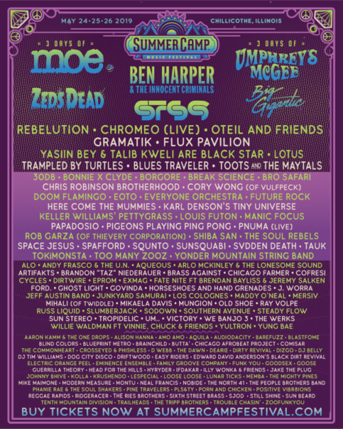 Who’s coming to rage Summer Camp with us and the rest of this wickedly awesome lineup !!!