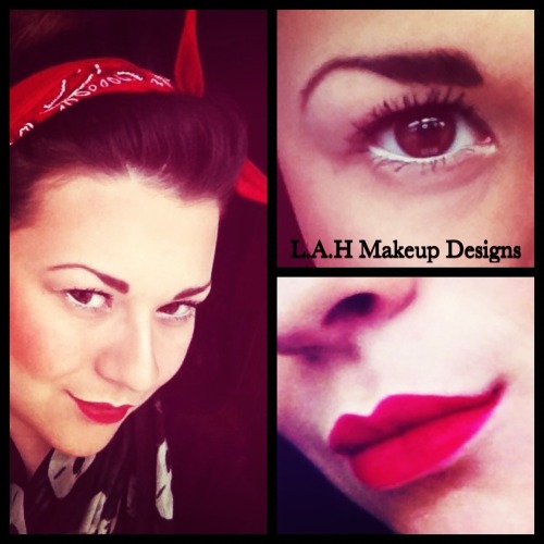 Natural Rockabilly LookL.A.H Makeup Designs x