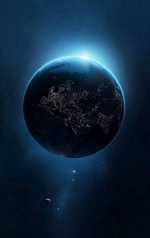 themagicfarawayttree:  Night side of Earth 