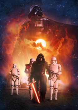 Pixalry:  Star Wars: The Force Awakens Posters - Created By Zoltan Simon