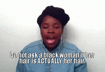 4capproved:  White Guidelines: Black Hair (x)   People only ask those questions just