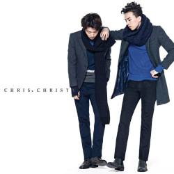 koreanmodel:  Ahn Jaehyeon, Do Sangwoo for Chris Christy Fall 2013 campaign 