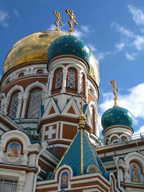 Assumption Cathedral (Omsk, Russia).