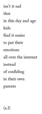 sicklysatisfied:  True shit on We Heart Ithttp://weheartit.com/entry/115593901/via/AlwaysSofia  It&rsquo;s sad and very true