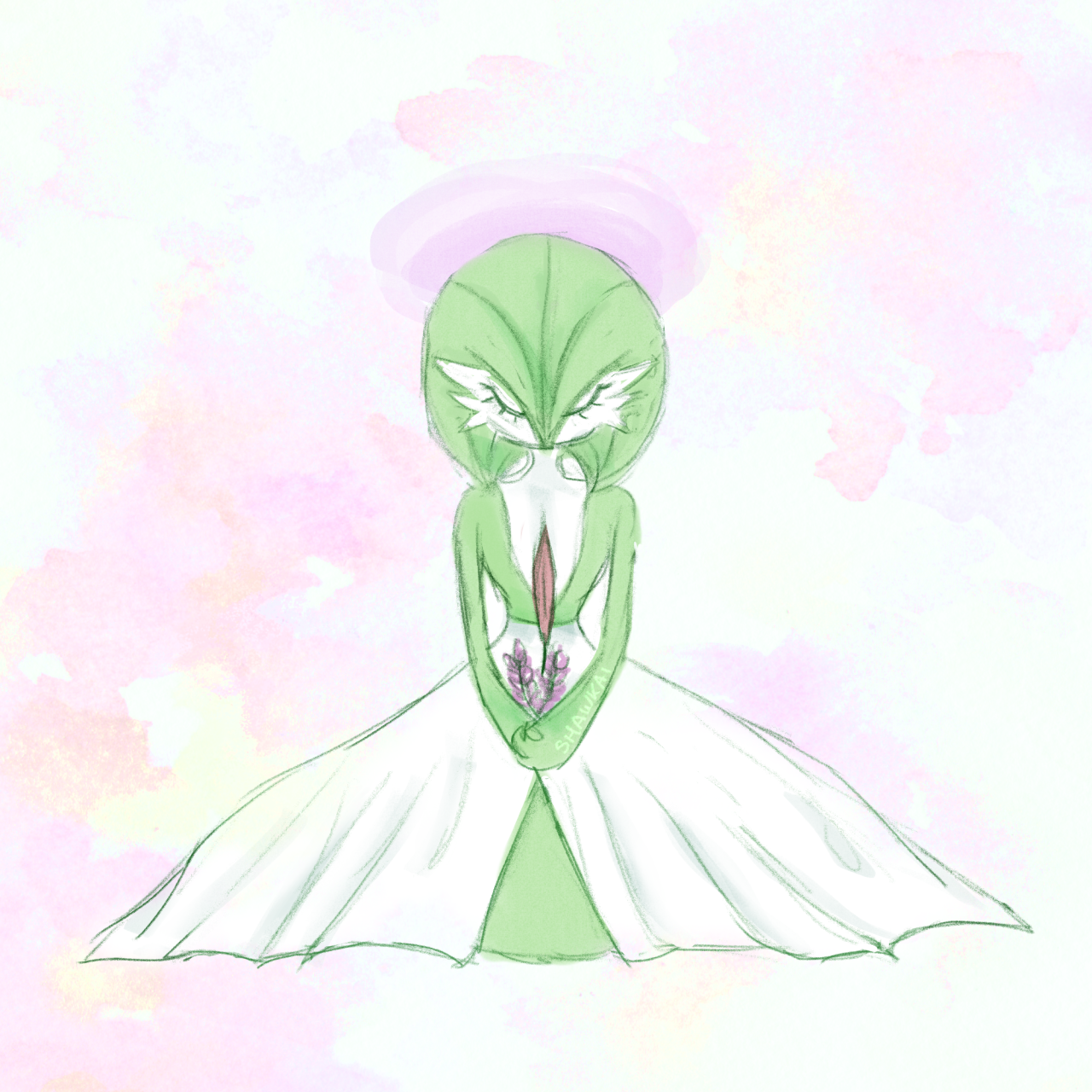 gardevoir but uhhhhot - Drawception