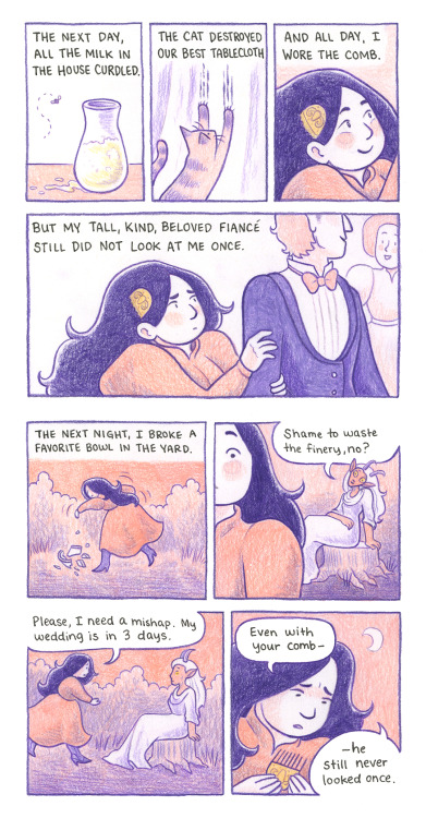 lordbronious:  pigeonbits: Here’s HSTHETE, the 24 hour comic I drew this year!  Thanks to everybody who followed along on twitter this weekend as I posted these pages <3  @spiritspodcast 