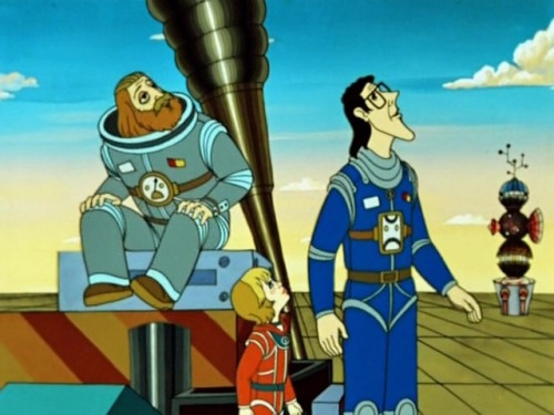talesfromweirdland: Russian animated feature, The Mystery of the Third Planet (1981). Such great, su