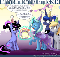 Askgamingprincessluna:  &Amp;Ldquo;I Know Her Birthday Was On The 5Th, But Trixie