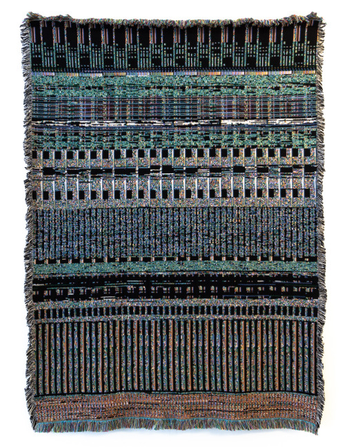 CARBON Woven Throw by Glitch Textileshttps://www.open-vault.com/aptvol1/carbonThe design is made by 