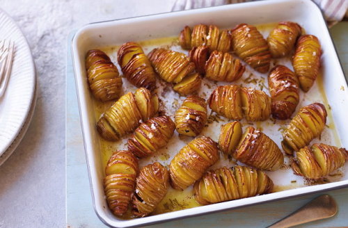 Hasselback potatoes